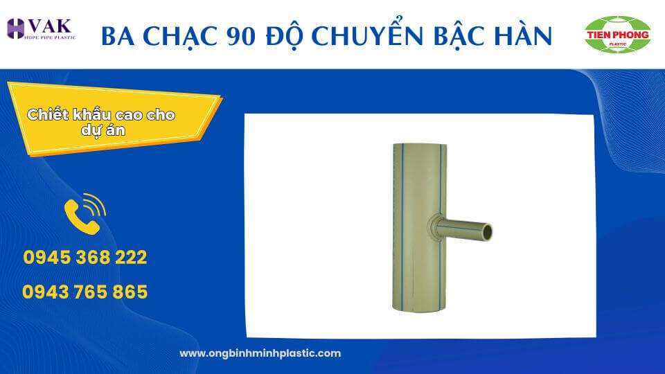 ba chạc 90 độ chuyển bậc