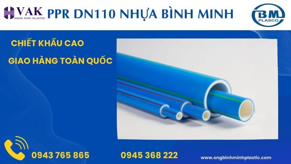 Ống nhựa PPR Bình Minh DN110