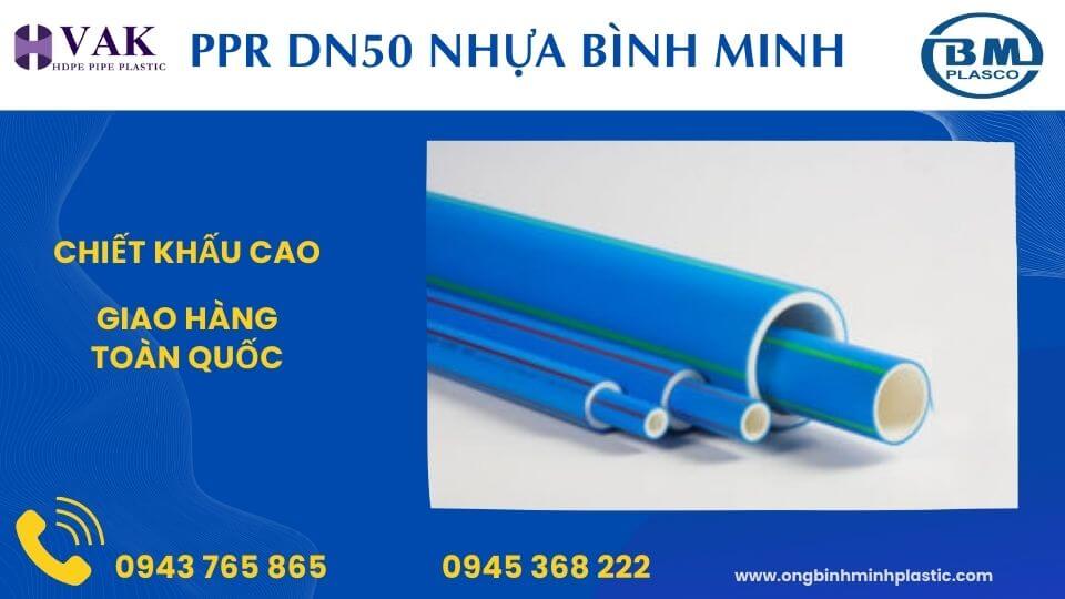 Ống nhựa PPR Bình Minh DN50