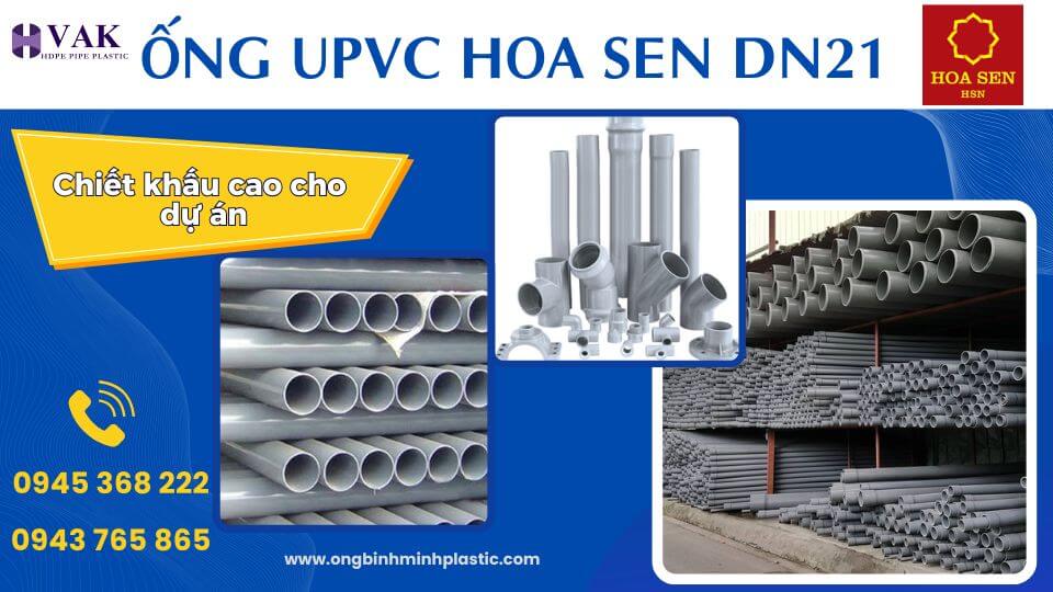 ống nhựa upvc hoa sen DN21