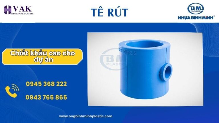 Tê rút - Phụ kiện ống nhựa PPR Bình Minh