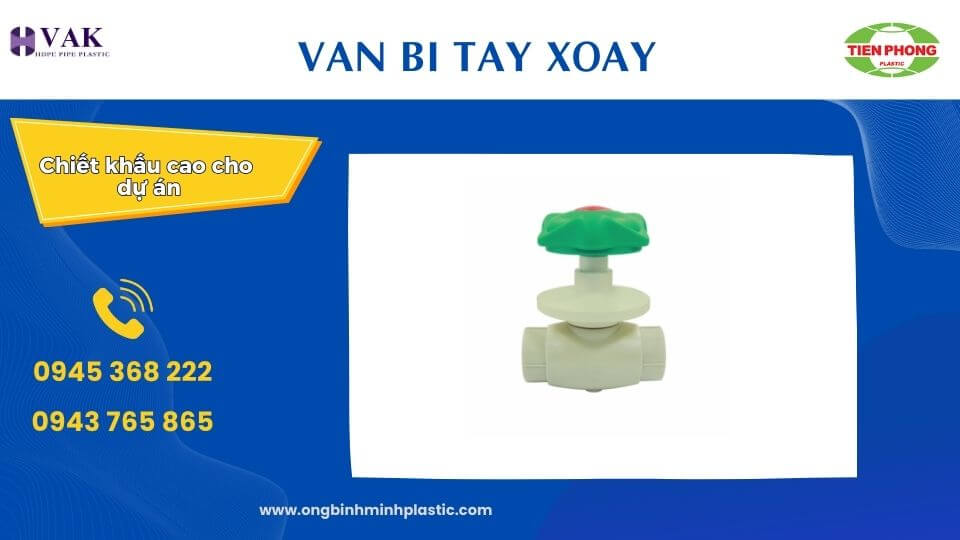 Van bi tay xoay